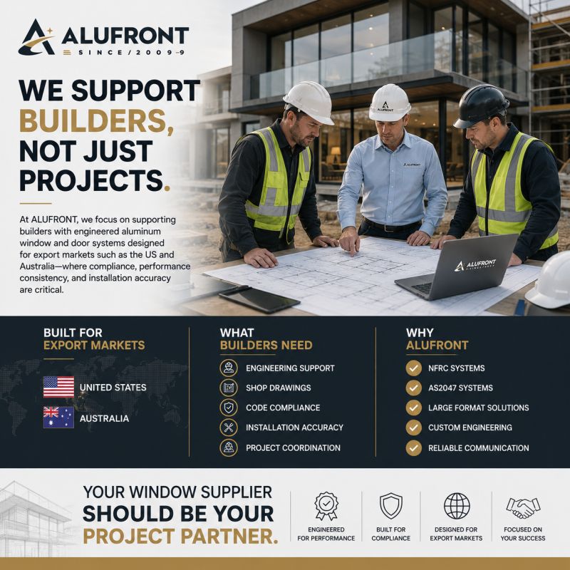 How Builders Can Increase Project Value and Client Satisfaction with Aluminum Windows
