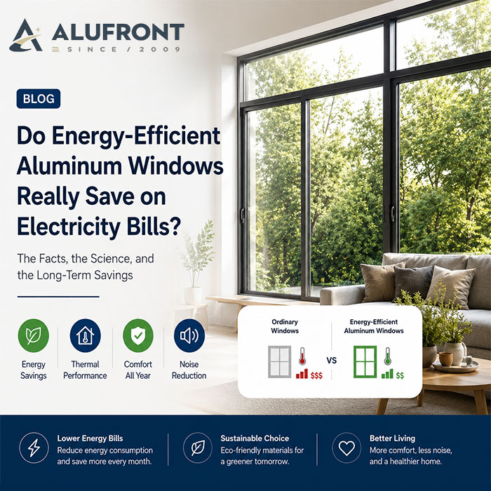 Do Energy-Efficient Aluminum Windows Really Save on Electricity Bills?