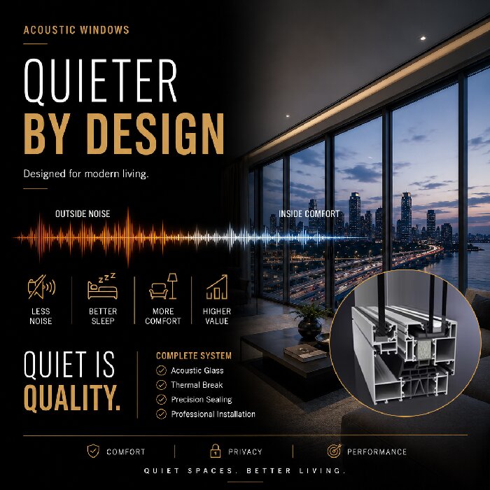 How Much Difference Do Acoustic Aluminum Windows Really Make?
