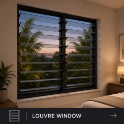 ALUFRONT Airflow™ Glass Louvre Window System