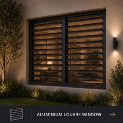 ALUFRONT Airflow™ Aluminum Louvre Window System