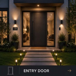 ALUFRONT Noir™ Luxury Entry Door System