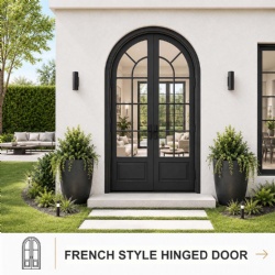ALUFRONT ArchLine™ French Style Hinge Door